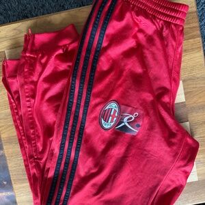 AC Milan Adidas Soccer Pants Men's Large